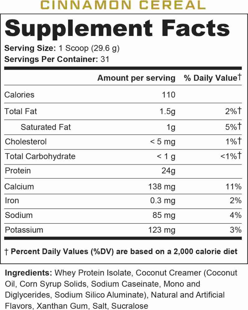 TOTAL ISO PROTEIN  Jay Cutler Whey Protein Isolate Powder