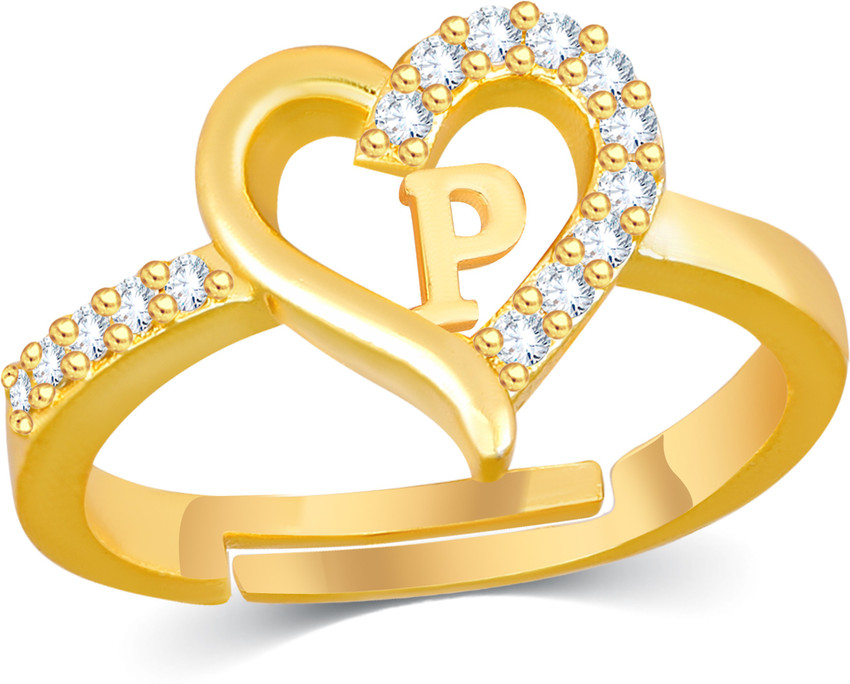 Ring discount letter p