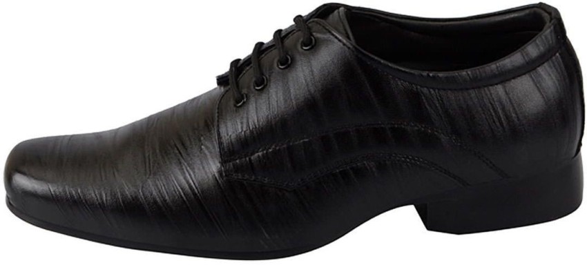 Bata remo black on sale formal leather shoes