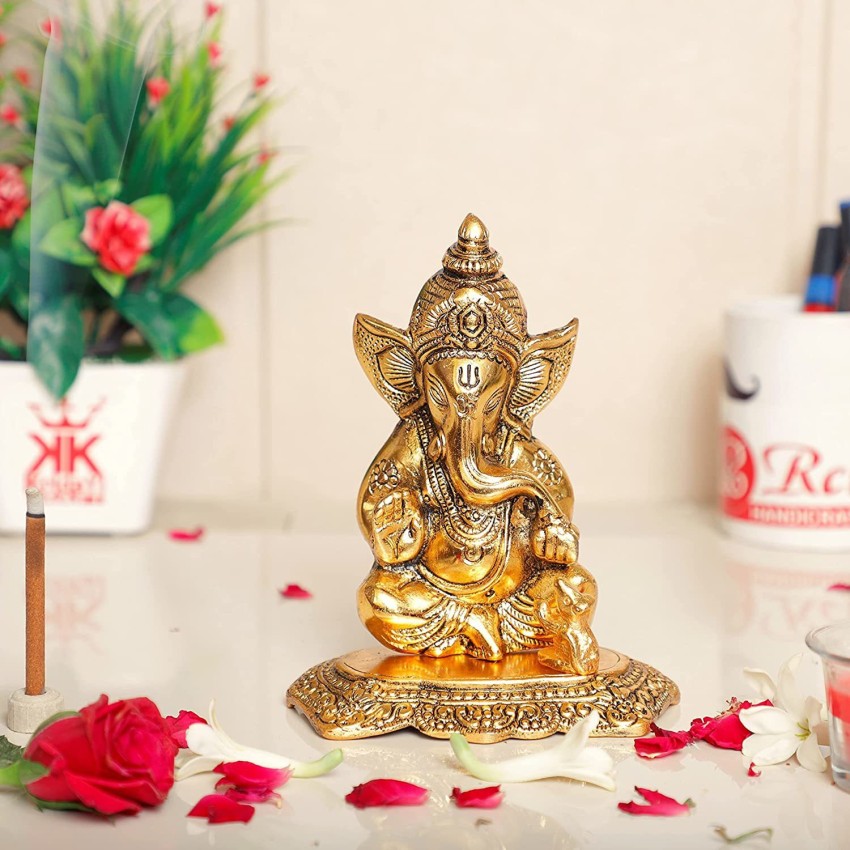 Blessing Ganesha buy Decorative Brass Figurine