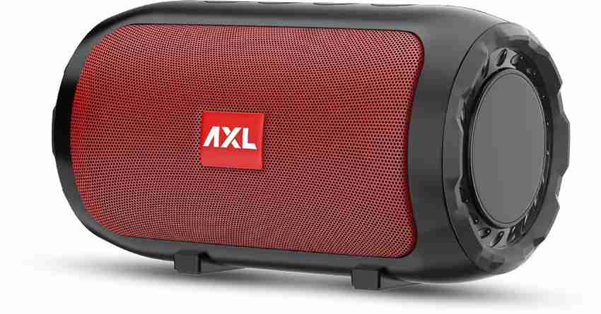 Buy AXL 5W Bluetooth Speaker with Powerful Bass Red 3.3 W