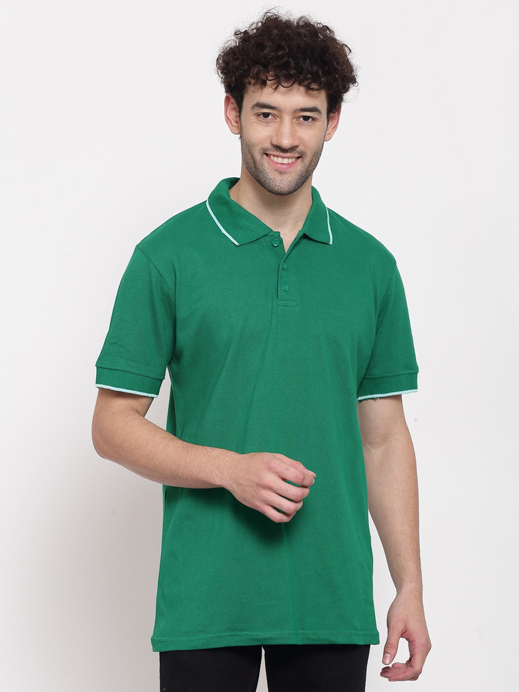 Bottle green outlet polo t shirt