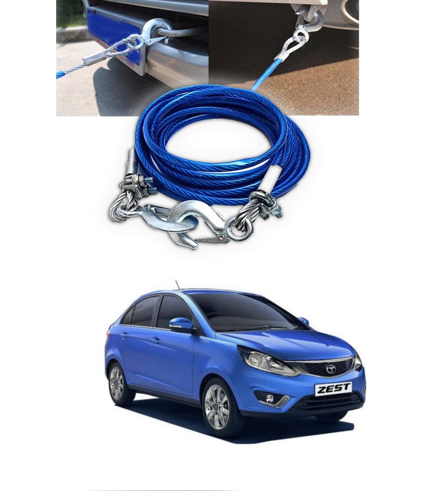 Car Tow Rope Steel Cable and