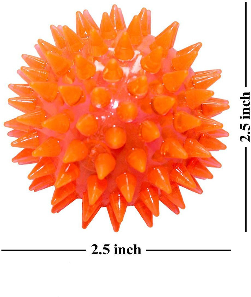 Rubber ball with new arrivals spikes