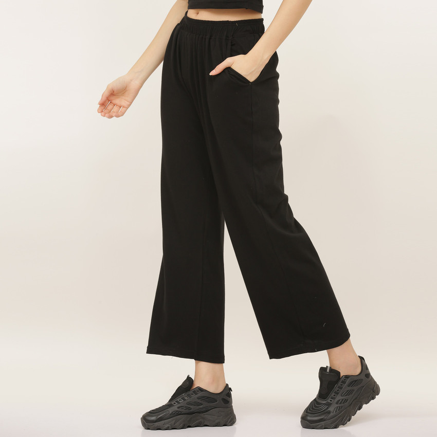 Shein black cheap trousers