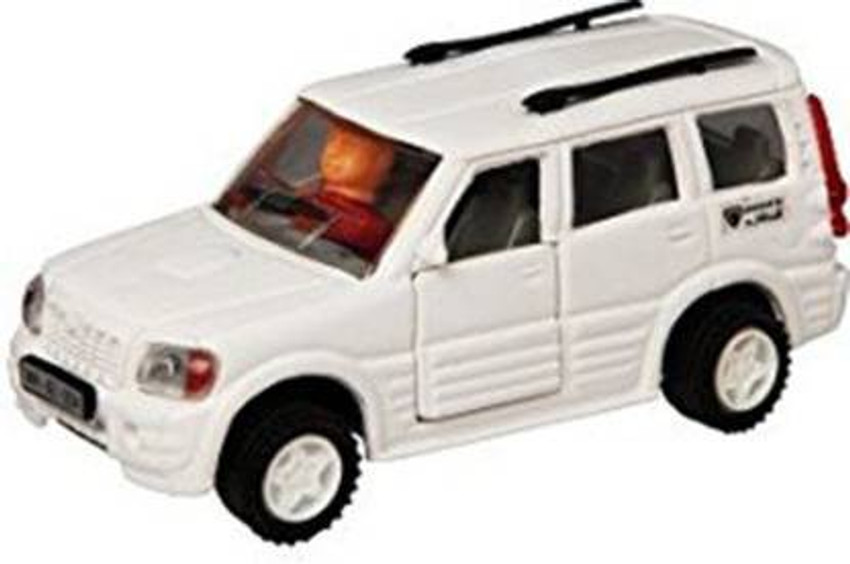 Mahindra scorpio scale model toy car top