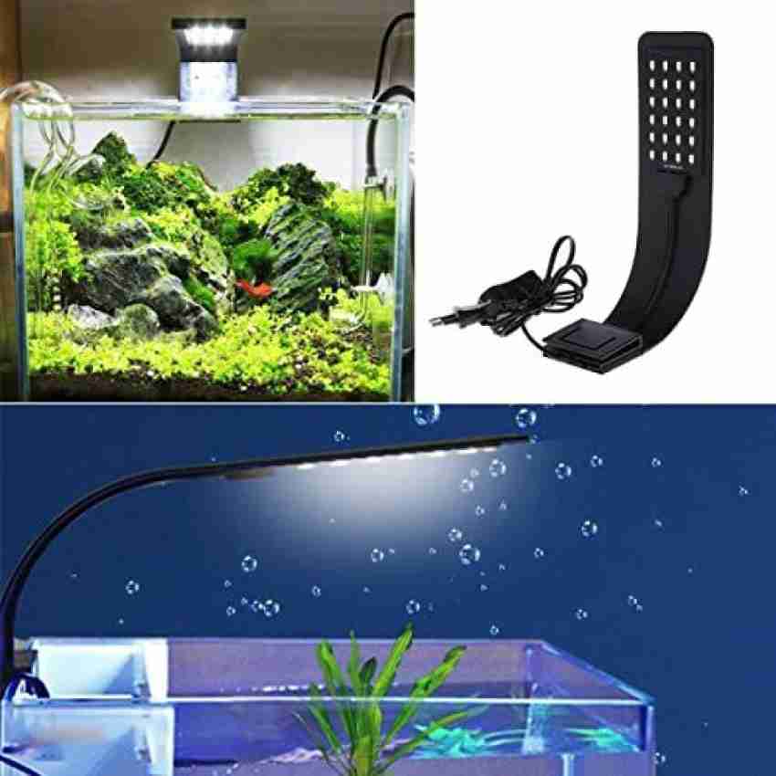 VAYINATO Super Slim LED Aquarium Light Plants Grow Creative Clip