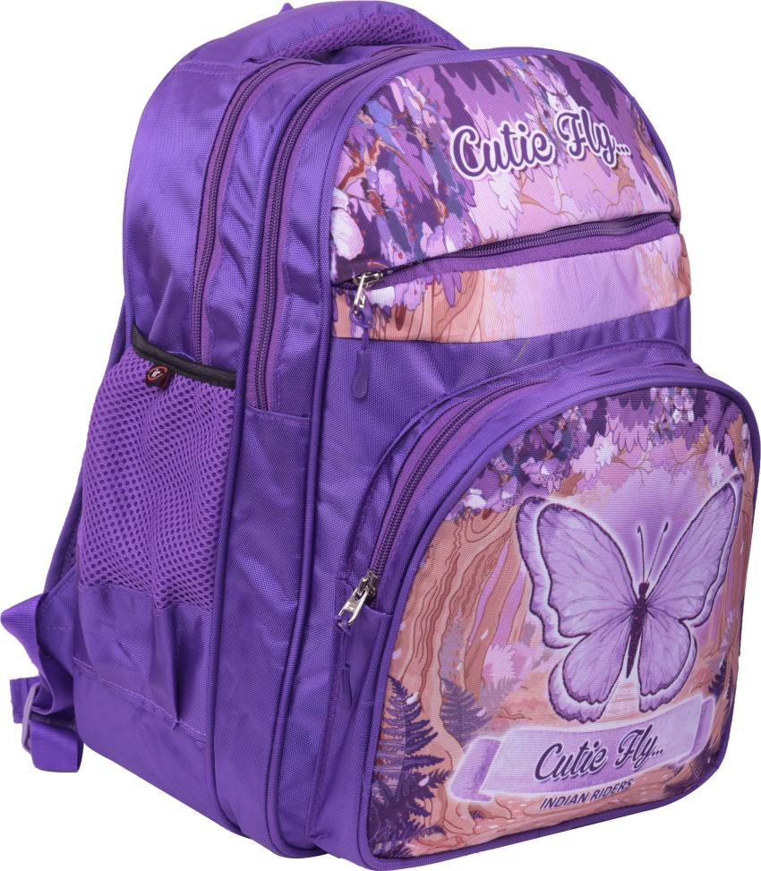 Flipkart Indian Riders Cutie Butterfly girls School Kids Bag