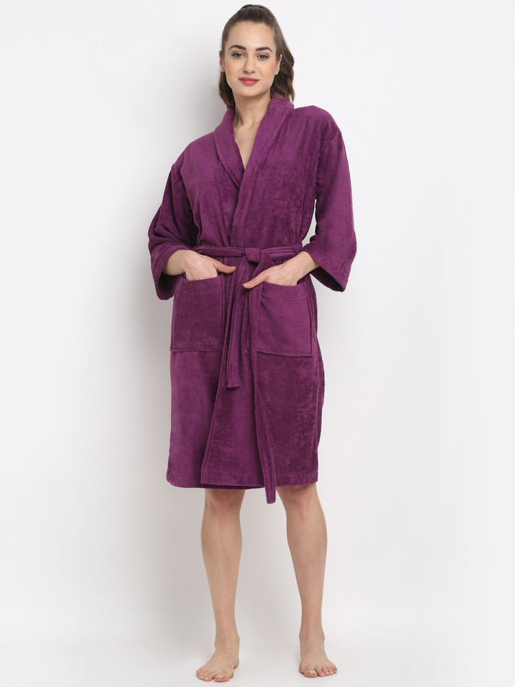 Purple robe 2025 and slipper set