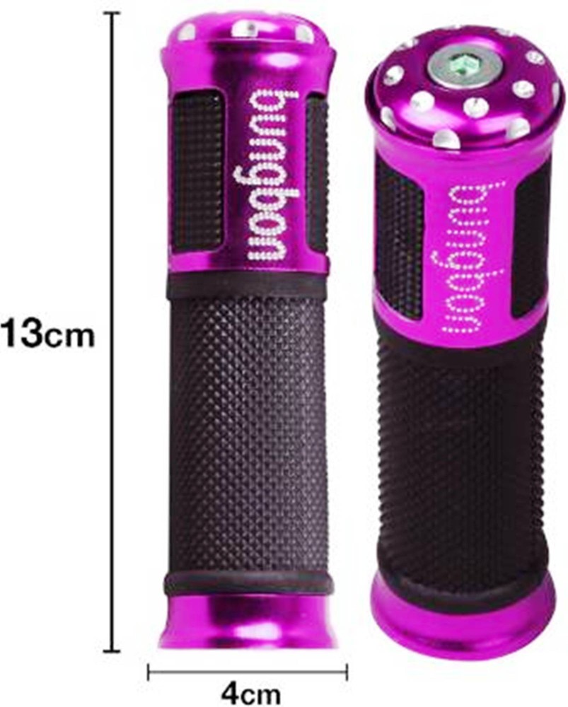 Bell 10 Purple metal handle grips Handle Bar Grip For Universal