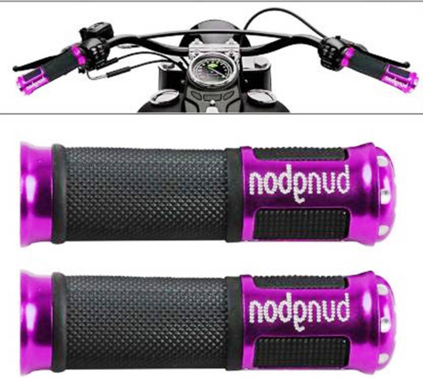 Purple discount grips mtb