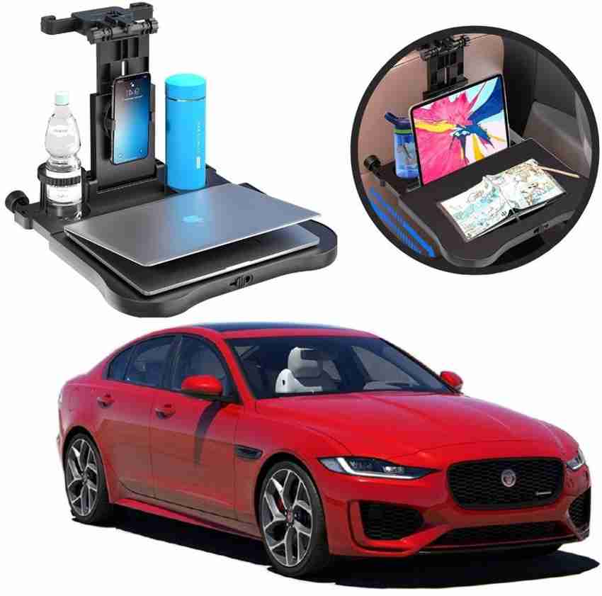 Oshotto Car Back Seat food Tray Table For JAGUAR XE Cup Holder