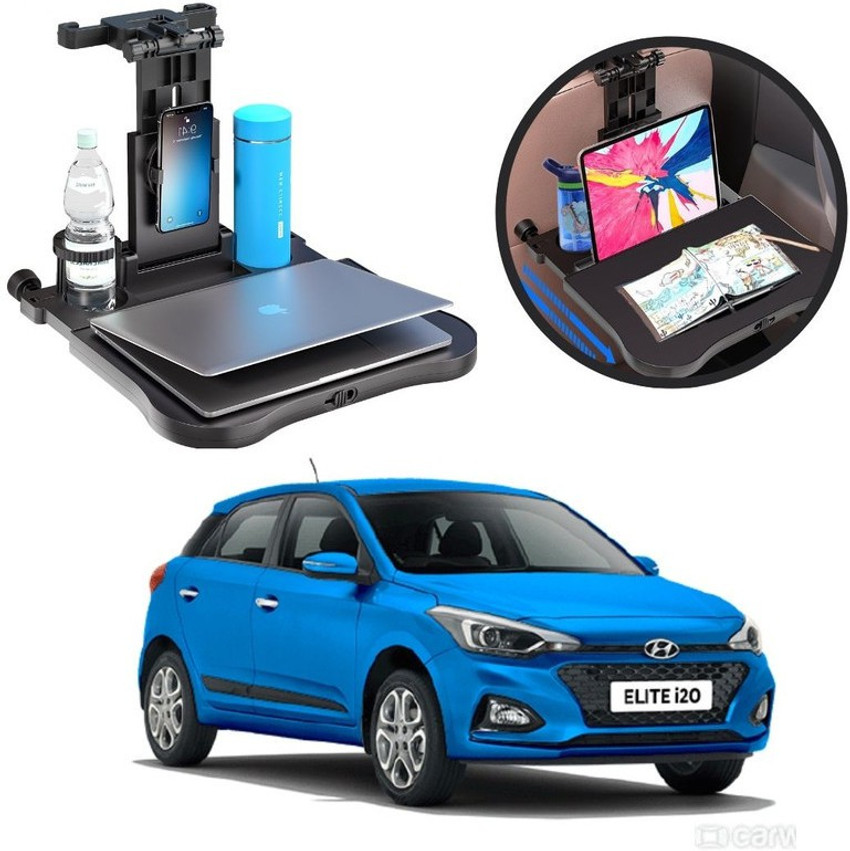 Oshotto Car Back Seat food Tray Table For HYUNDAI I20 ELITE Cup