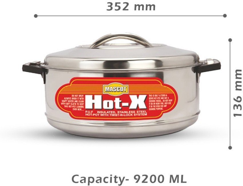 stainless steel insulated hot pot big