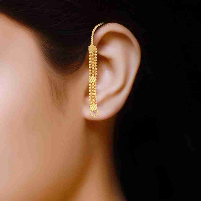 Flipkart Buy VIGHNAHARTA 1 one gram gold Plated Kanchain Ear