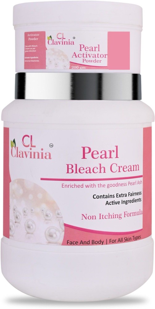 CLAVINIA Skin Whitening Pearl Bleach Cream 1000 ml Price in