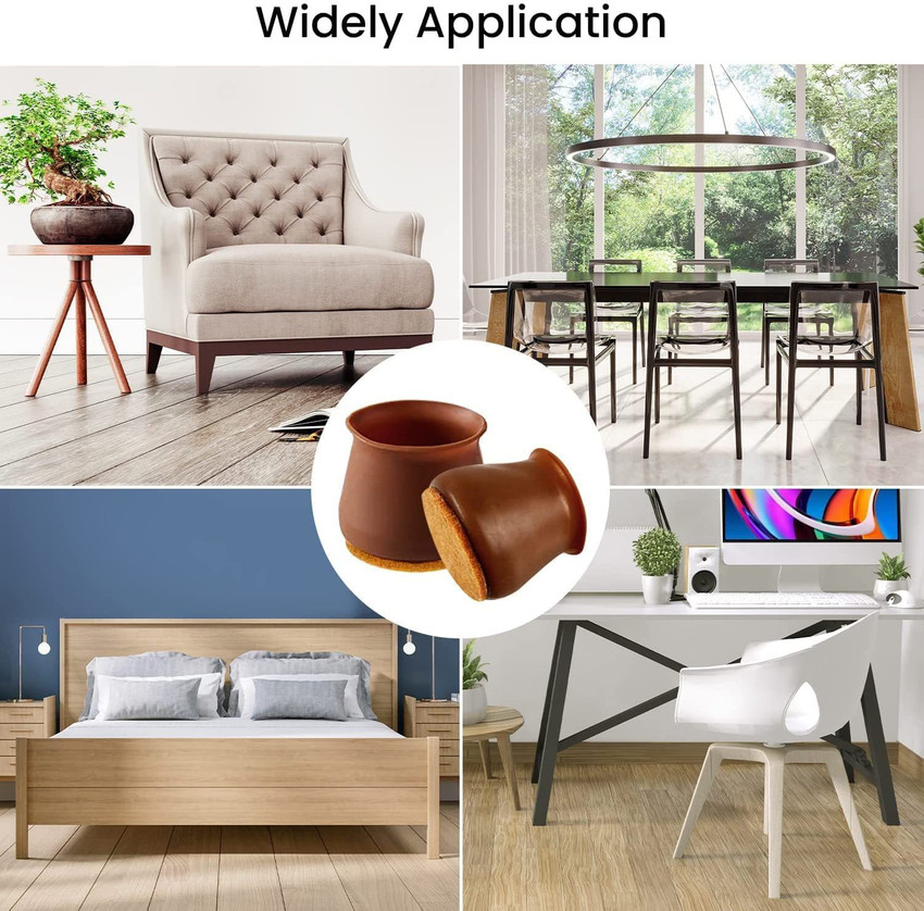 ALWAFLI Silicone Felt Pads Furniture Leg Protection Covers for Chair Table Legs Rubber Furniture Caster Price in India Buy ALWAFLI Silicone Felt Pads Furniture Leg Protection Covers for Chair Table Le...