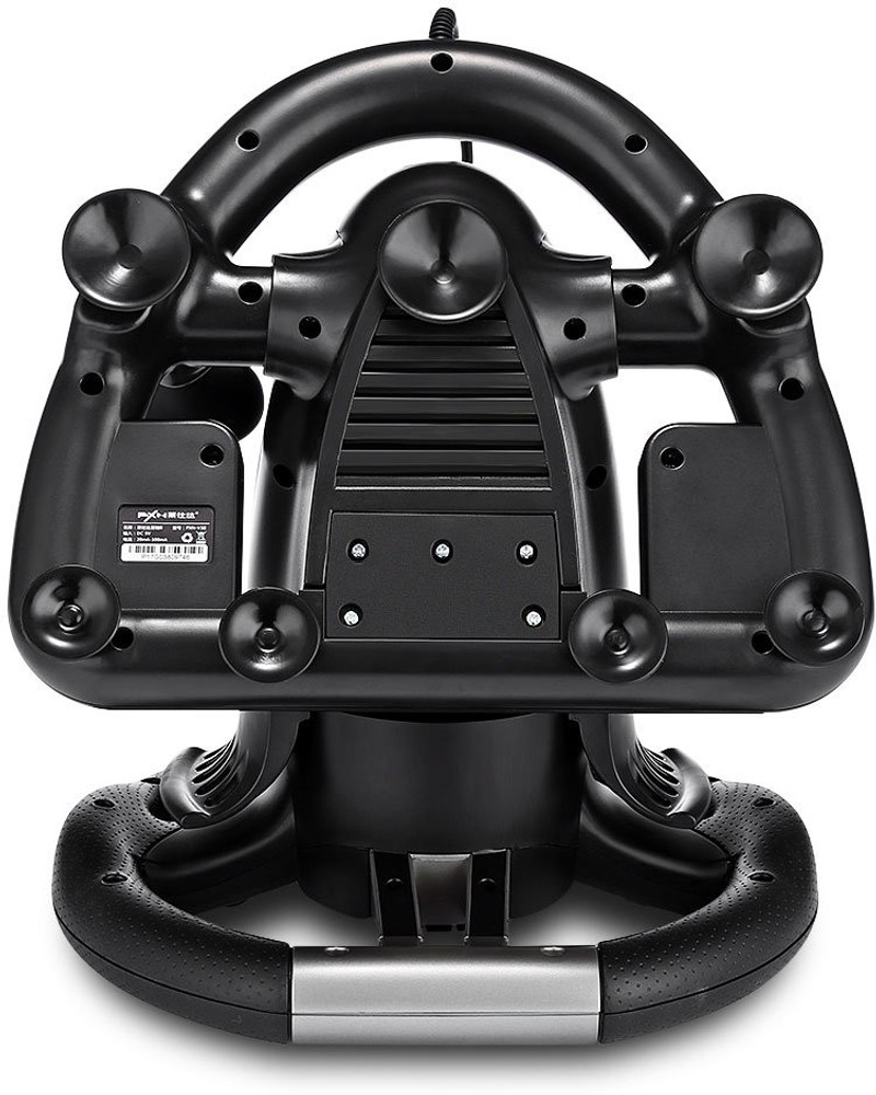 PTCMart Wheel Steering and Pedals Racing Controller for Car Racing