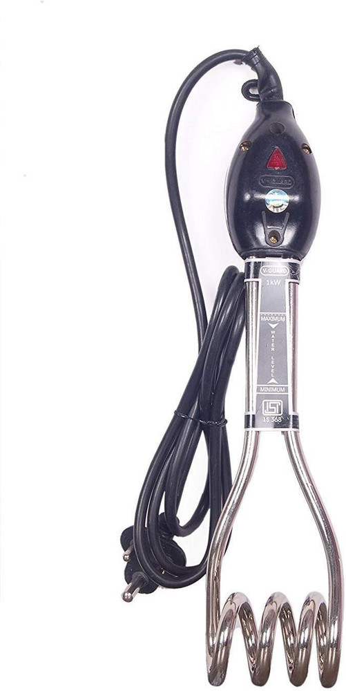 V-Guard Midas Immersion Water Heater Rod 1kw(Silver) 1000 W Immersion Heater  Rod Price in India - Buy V-Guard Midas Immersion Water Heater Rod  1kw(Silver) 1000 W Immersion Heater Rod online at Flipkart.com