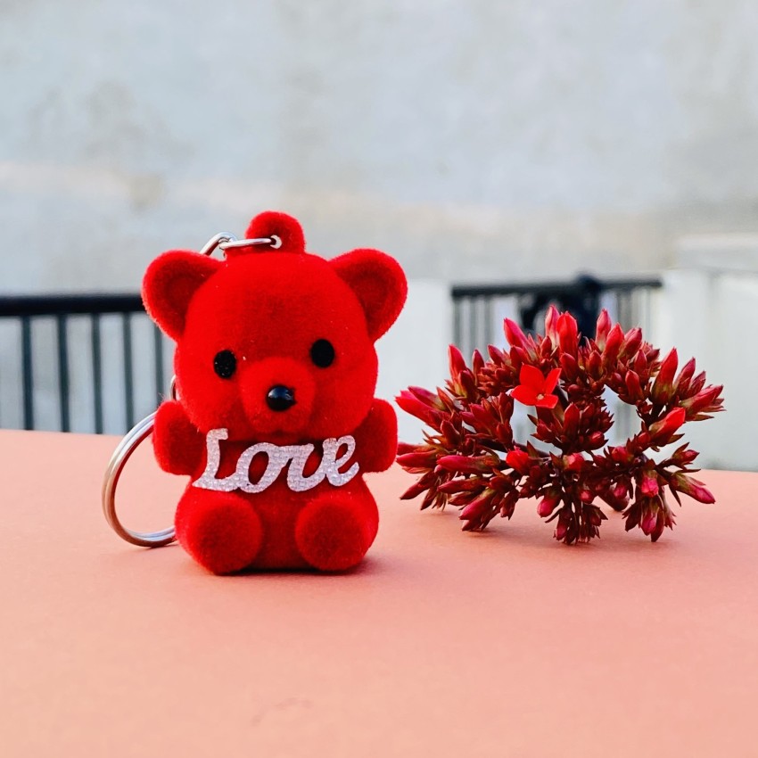 Buy Luxury Teddy Bear Keychain Online in India 