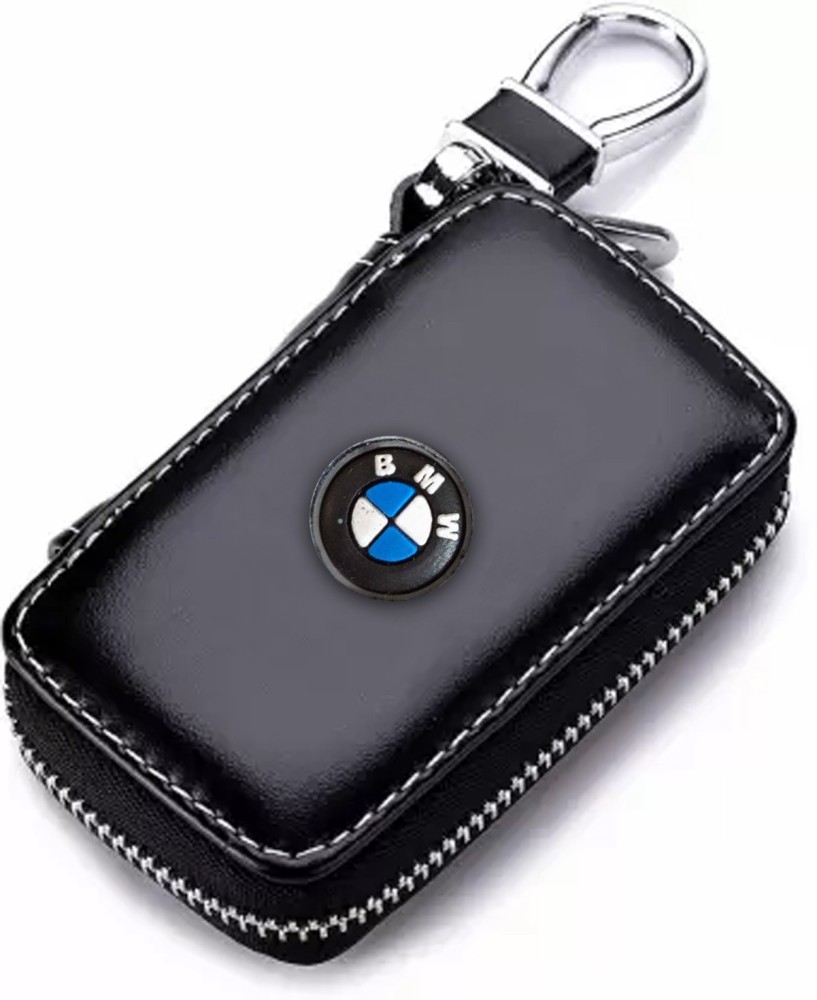 Creative Women's leather printed coin purse keychain car bag pendant  accessories