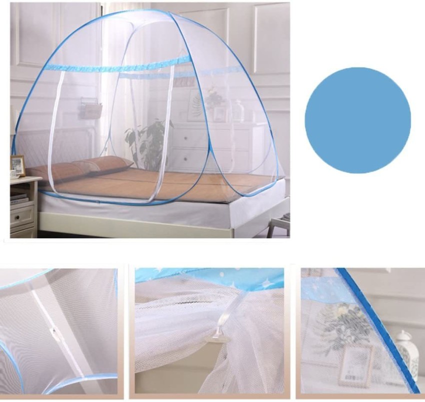 Lemork Polyester Adults Washable Single bed Foldable Mosquito Net