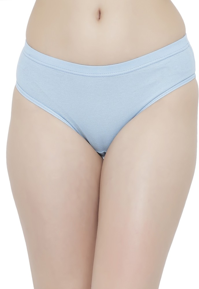 Buy online Blue Cotton Bikini Panty from lingerie for Women by Bleeding  Heart for ₹177 at 29% off