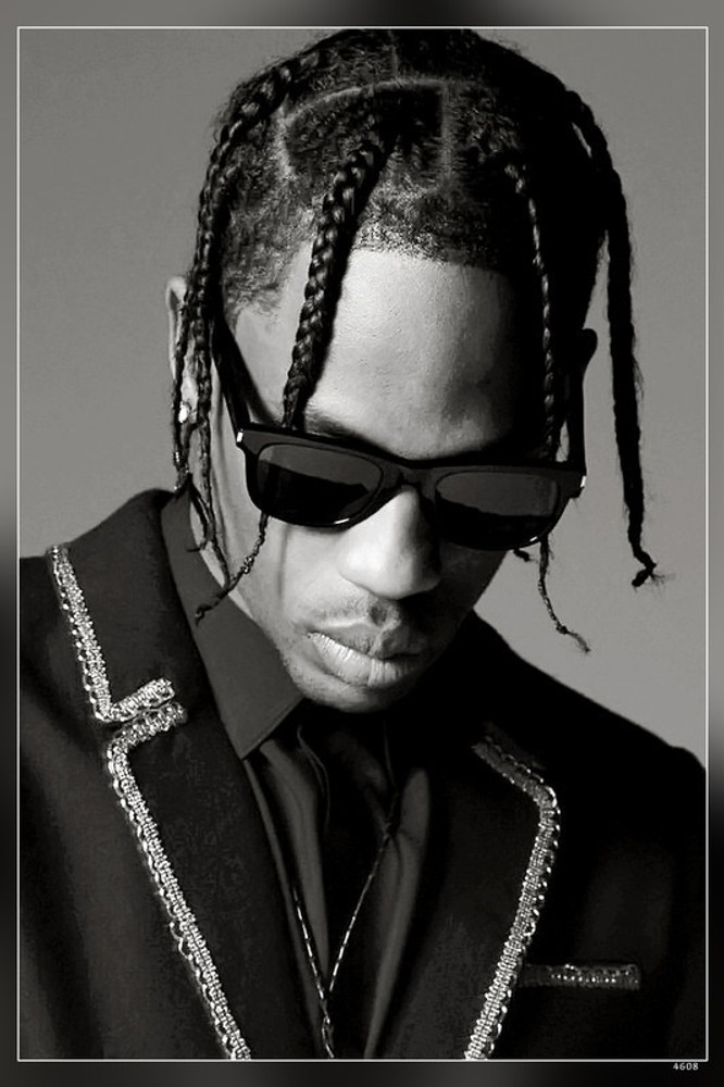 Travis Scott For Saint Laurent Matte Finish Poster Paper Print Animation Cartoons posters in India Buy art film design movie music nature and educational paintings wallpapers at Flipkart