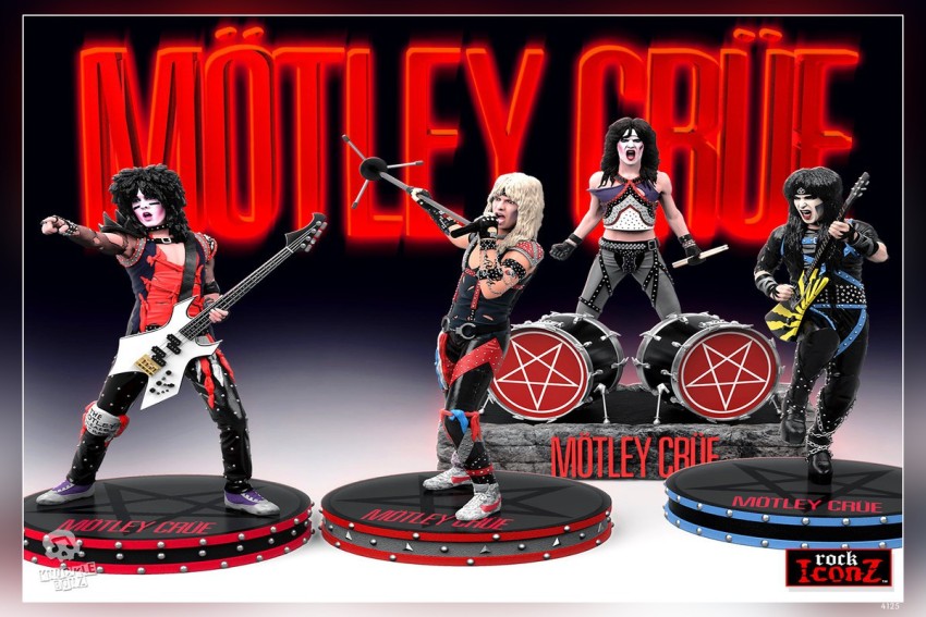 Motley Crue, an American Rock Band, Nikki Sixx, Tommy Lee, Vince