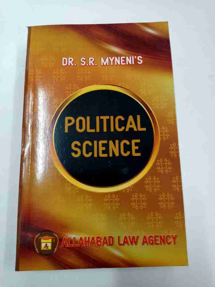 Political Science DR. S.R. MYNENI S Buy Political Science DR
