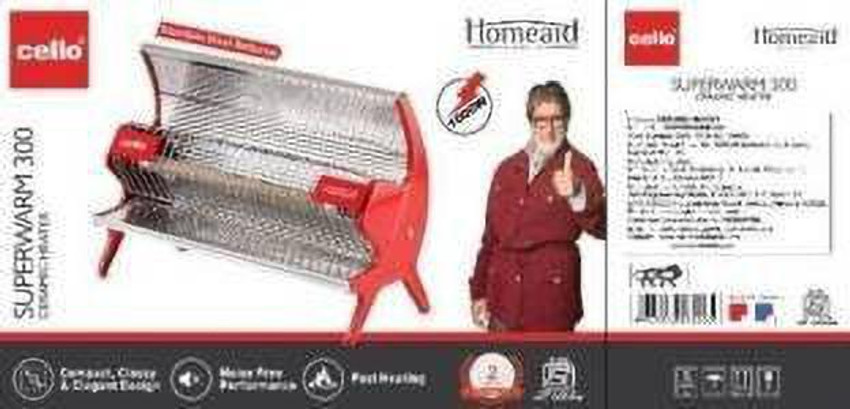 cello SUPERWARM 300 Infrared Room Heater Price in India - Buy cello  SUPERWARM 300 Infrared Room Heater online at Flipkart.com