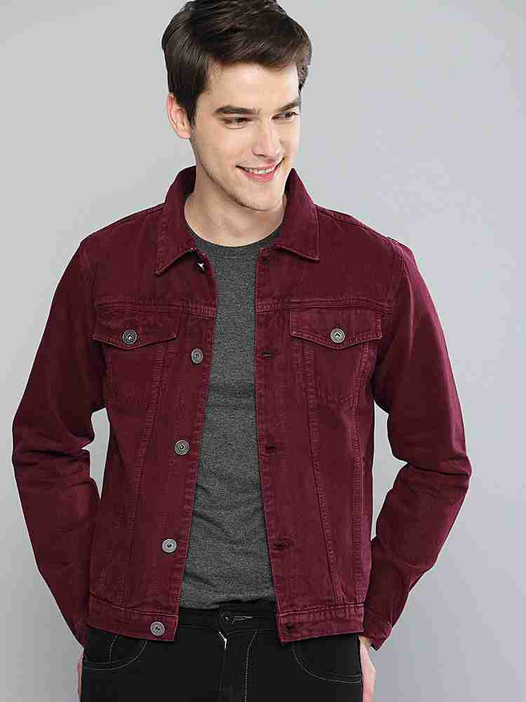 Maroon hotsell and denim