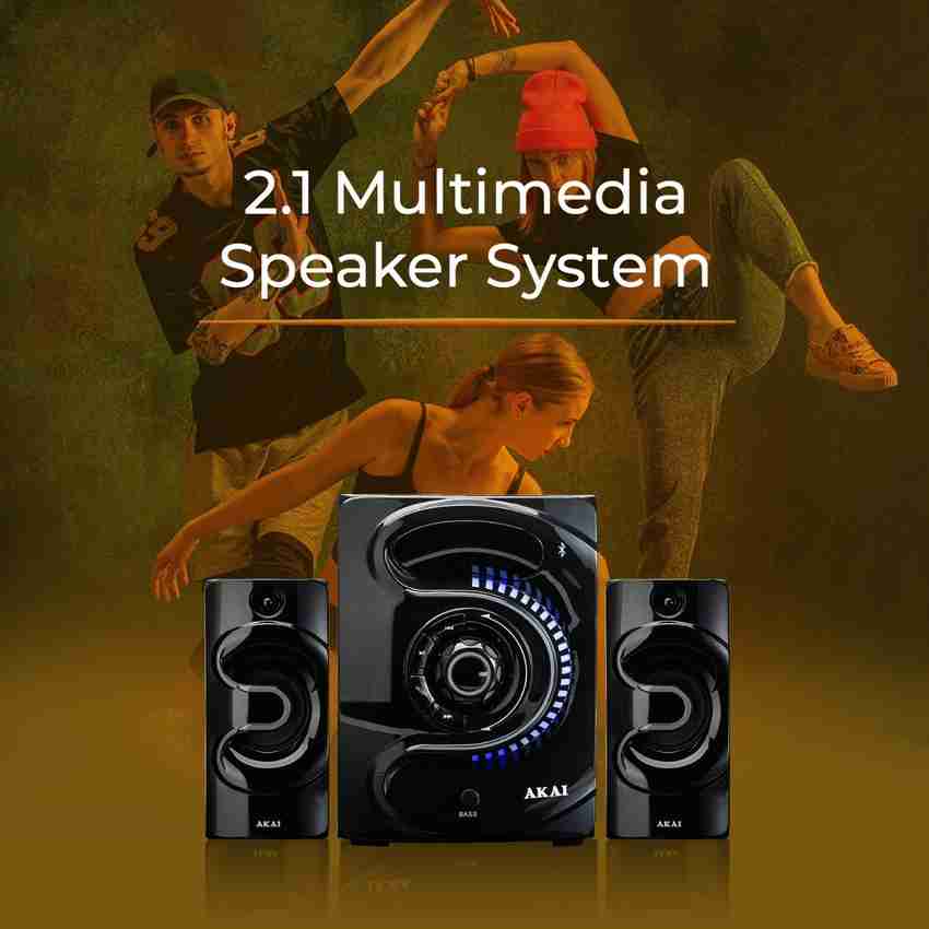 Buy Akai JAZZ MS2445 2.1Channel With Remote Control 46 W Bluetooth