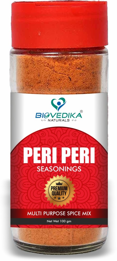 biovedika Peri Peri 200gm Instant Seasoning Multipurpose Spice Mix