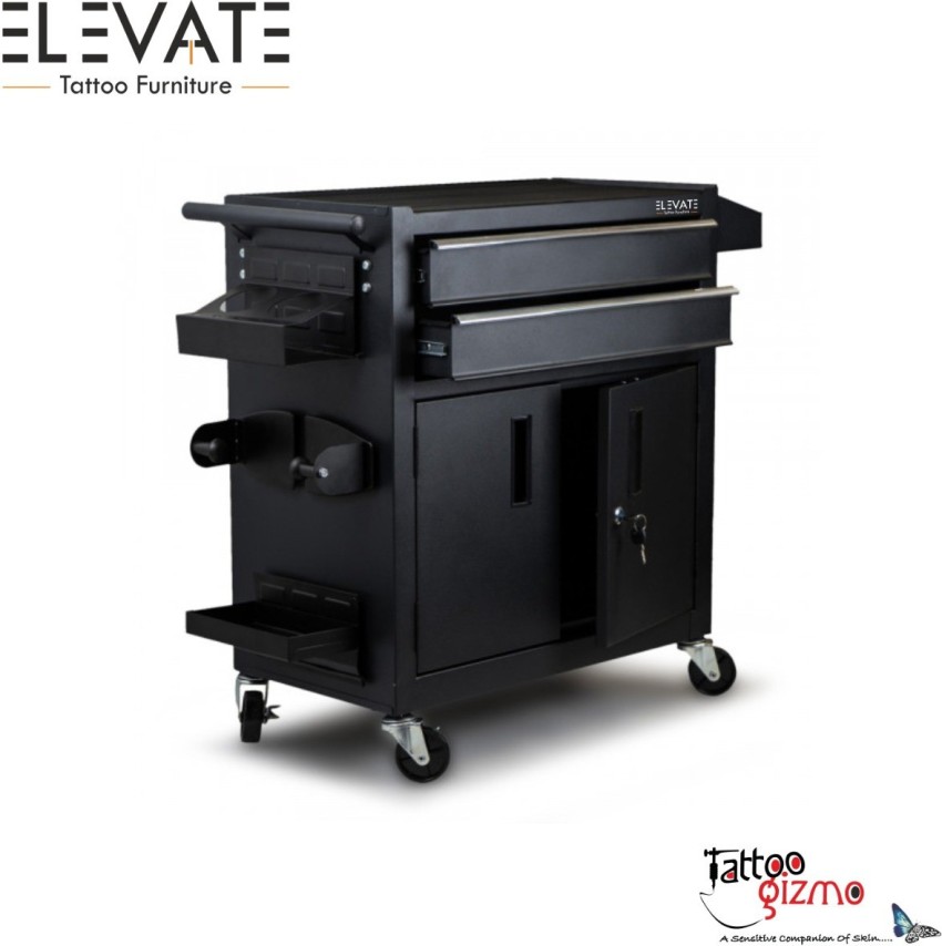 Product DetailTattoo Trolley with 2 shelves