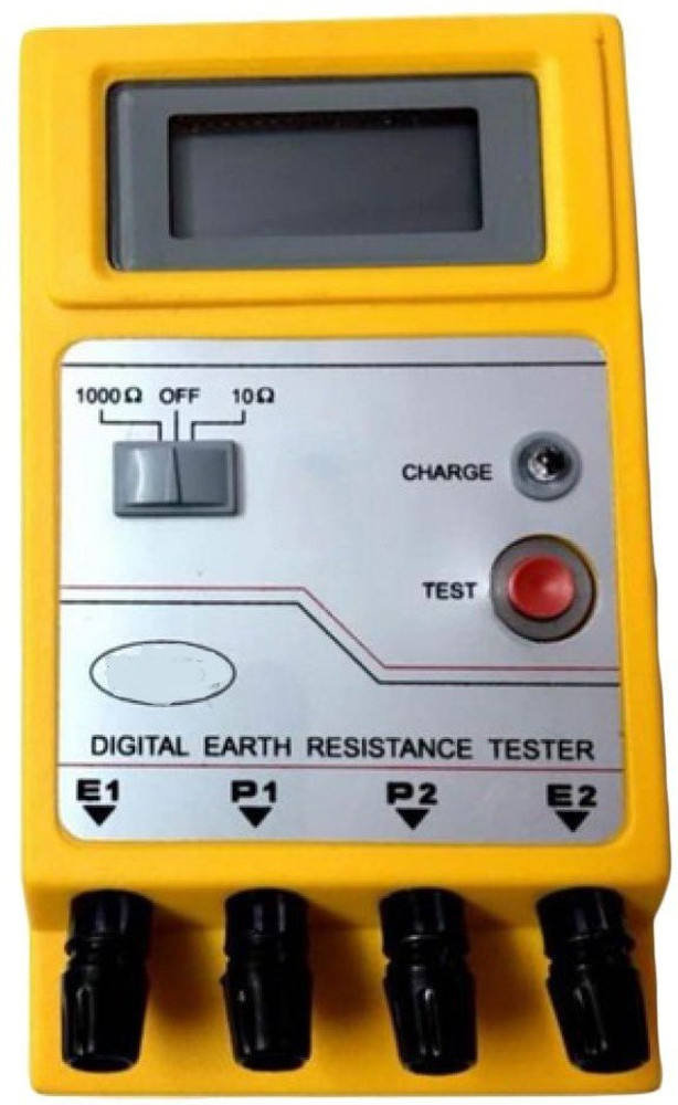 Digital earth resistance deals tester