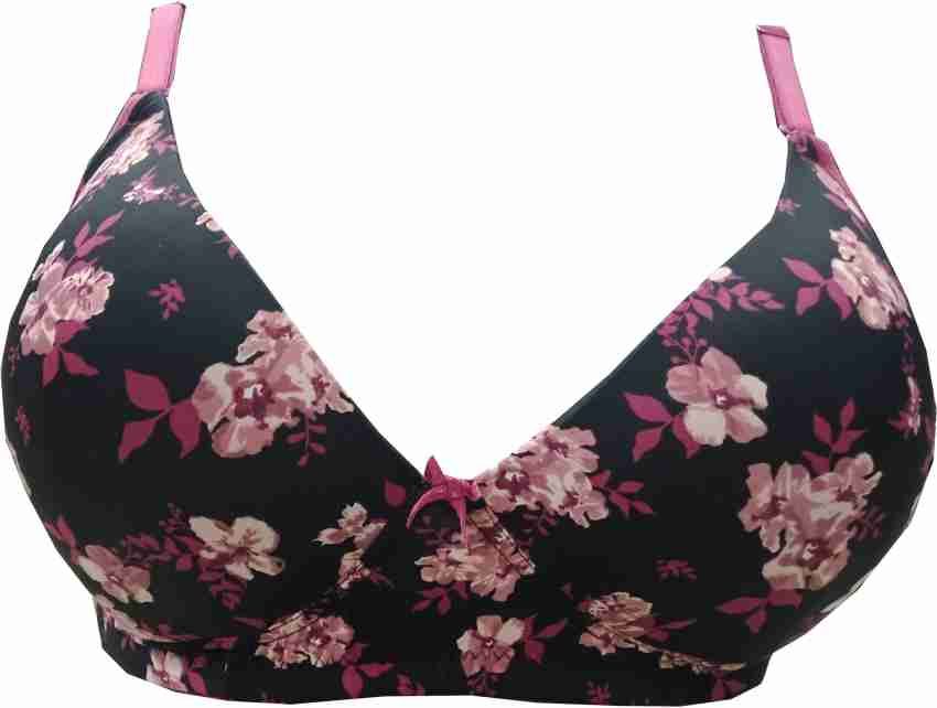 Buy online Floral Patch Laced Bra from lingerie for Women by Pooja Ragenee  for ₹208 at 25% off