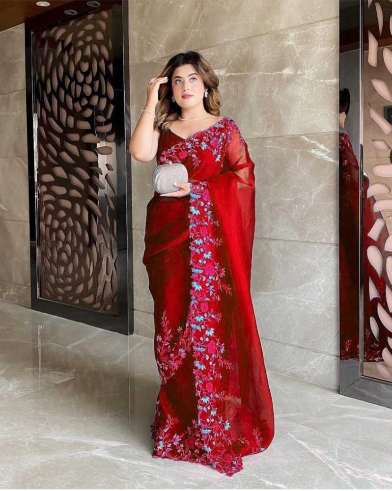 Top 5 Trending Bridal Saree Designs | Half saree designs, Lehenga saree  design, Saree designs