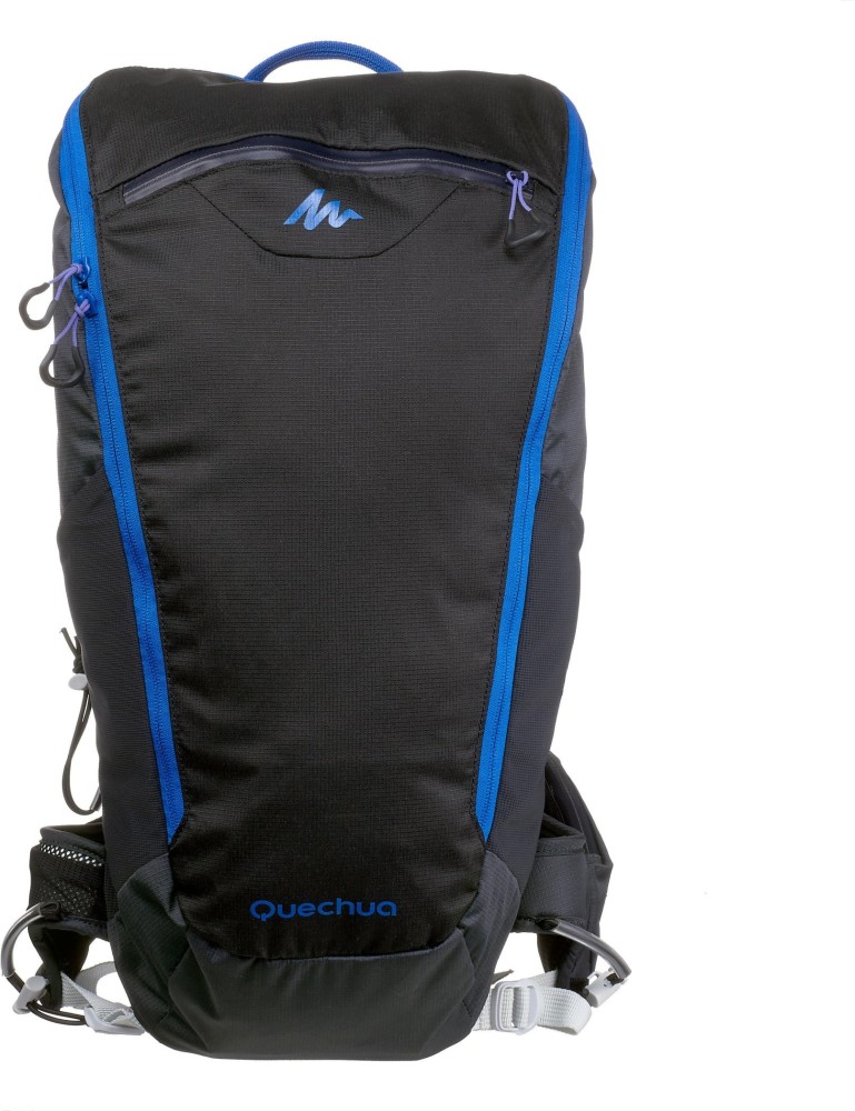 QUECHUA by Decathlon Hiking Bag 15 Litre FH500 Black Blue 15 L Laptop Backpack Blue Price in India Flipkart