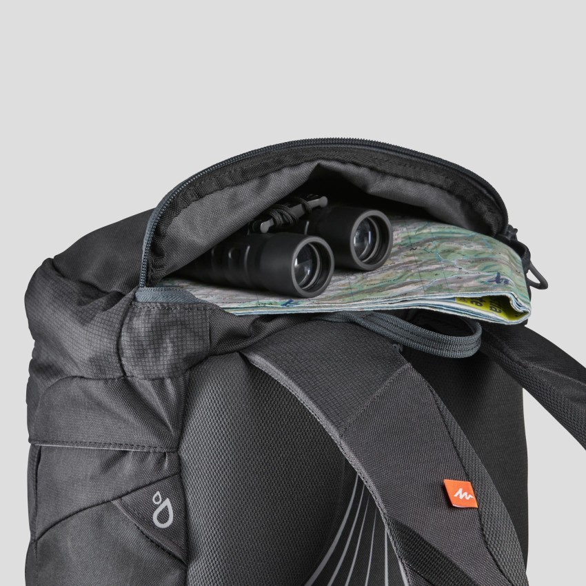 QUECHUA by Decathlon Hiking Backpack 20 Litre MH100 - Carbon Grey 20 L  Backpack Grey - Price in India