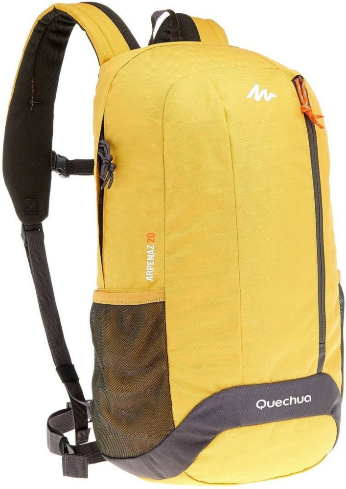 QUECHUA by Decathlon Backpack Nh100 20L Yellow Grey 20 L Backpack