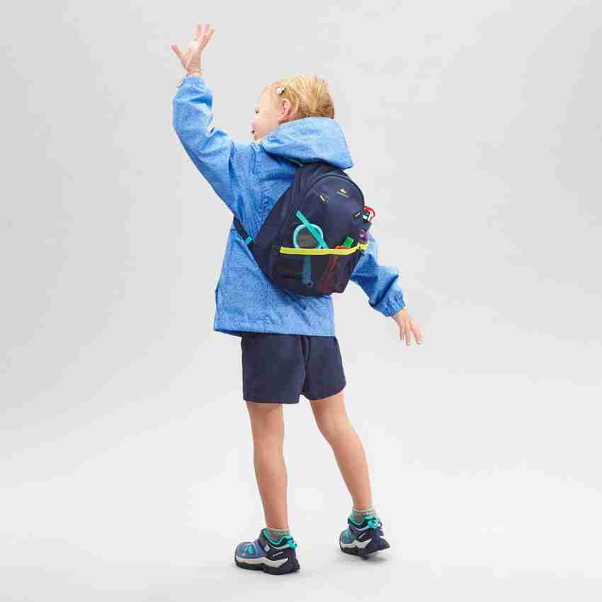 QUECHUA by Decathlon Kidsa Hiking Backpack MH100 5 Litres 5 L Laptop Backpack Blue Price in India Flipkart