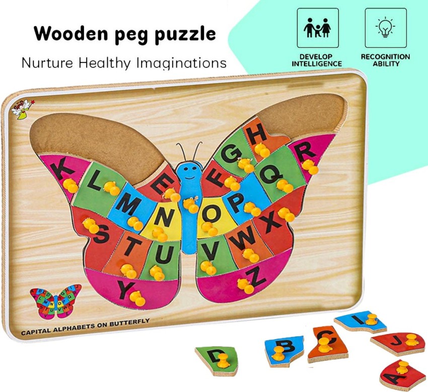 Wooden Dinosaur Puzzle Cognition Tangram 3d Cutting Colorful Shape