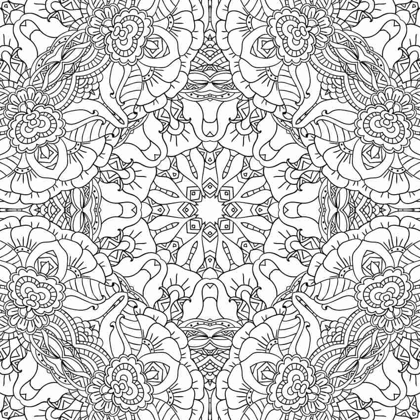 Refreshing Mandala - Colouring Book for Adults (Pack of 5): Buy Refreshing  Mandala - Colouring Book for Adults (Pack of 5) by Dreamland Publications  at Low Price in India