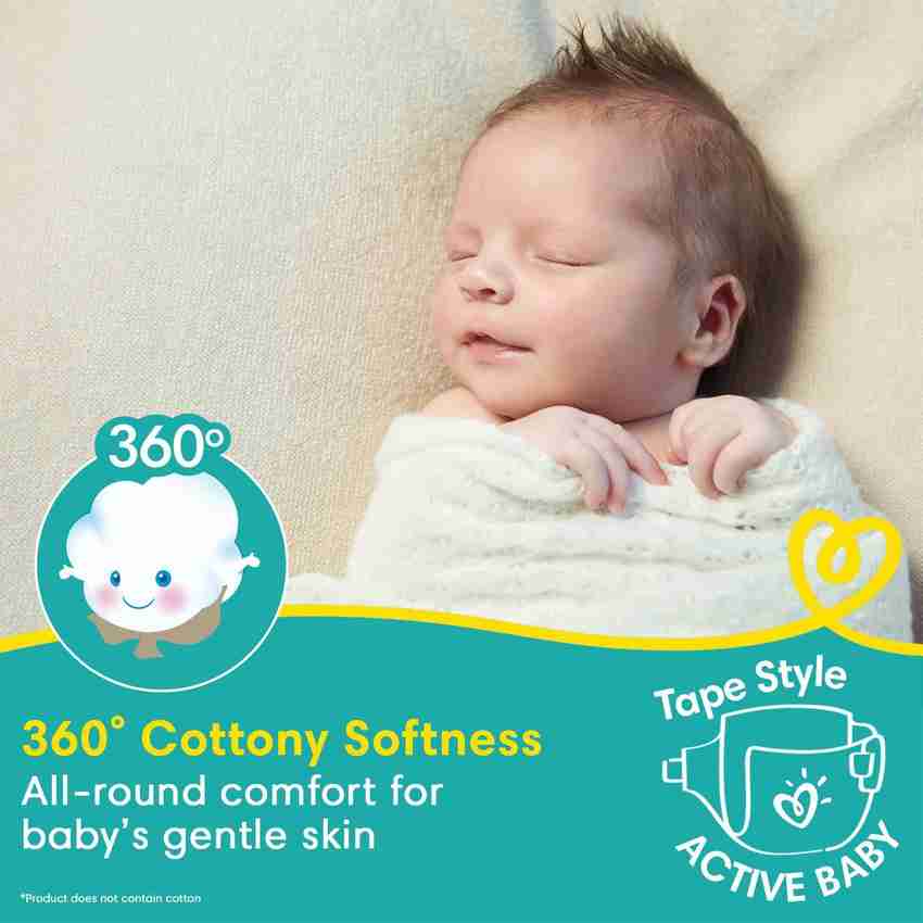 Pampers new hotsell baby diapers 72