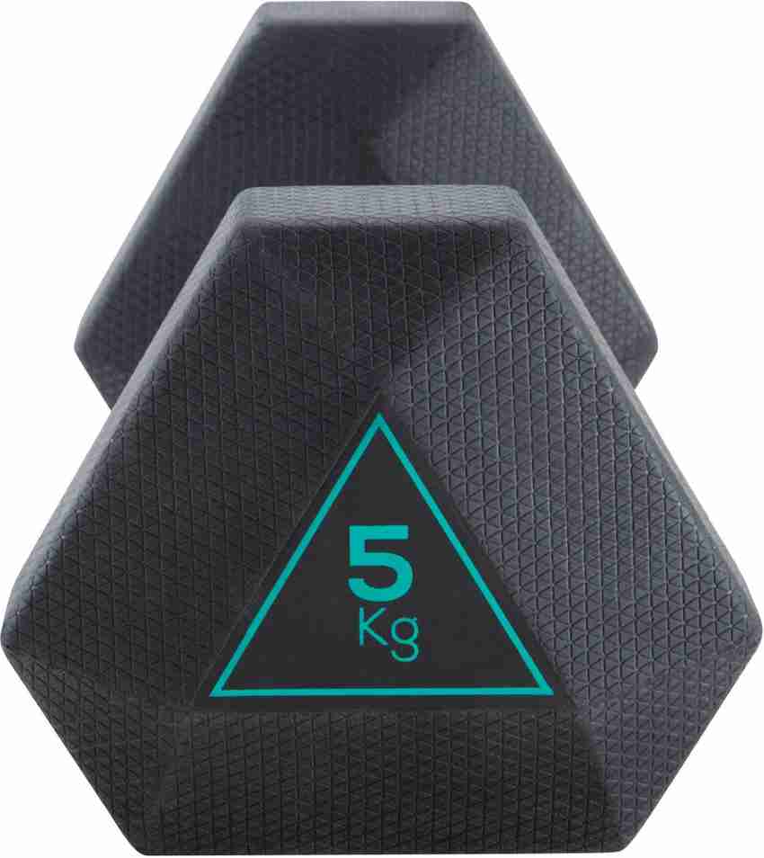 DOMYOS by Decathlon Hex Dumbbell 5 kg Fixed Weight Dumbbell Buy
