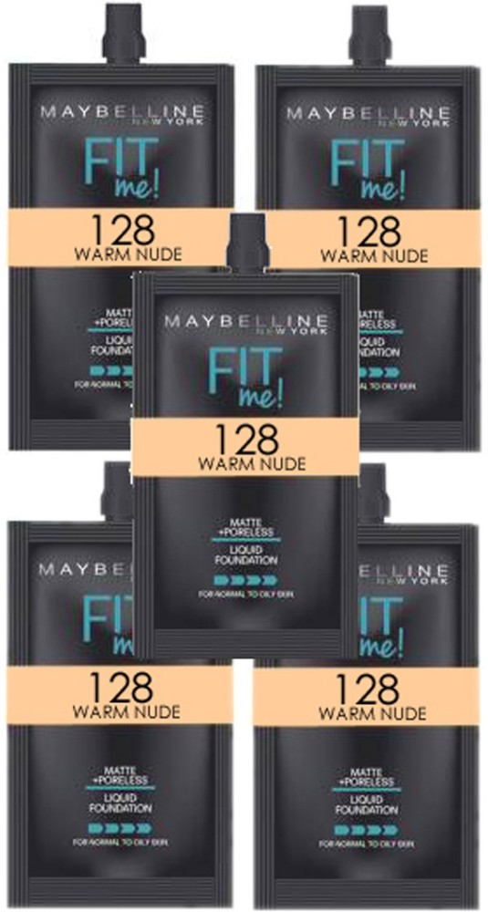 Maybelline Fit Me Matte And Poreless Foundation 128 Warm Nude