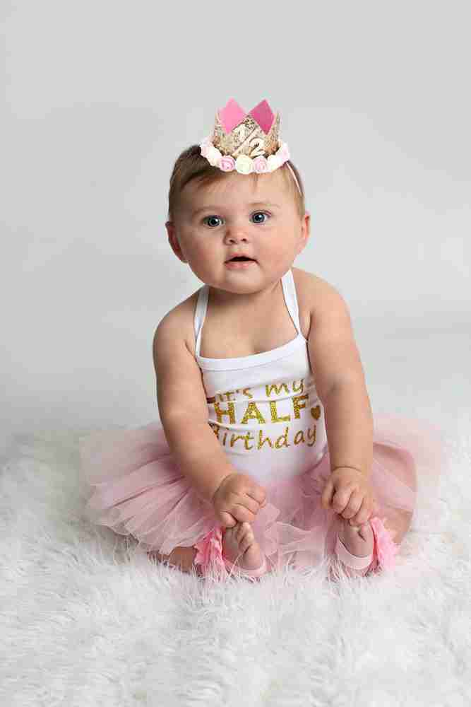 First birthday hotsell headband crown