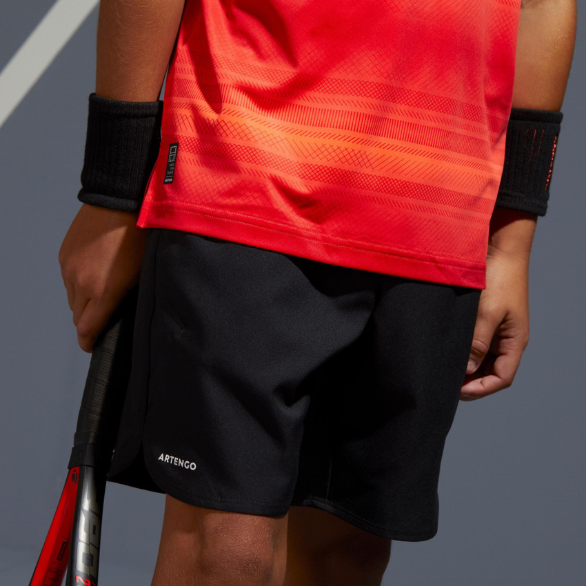 ARTENGO by Decathlon Short For Boys Sports Solid Polyester Price