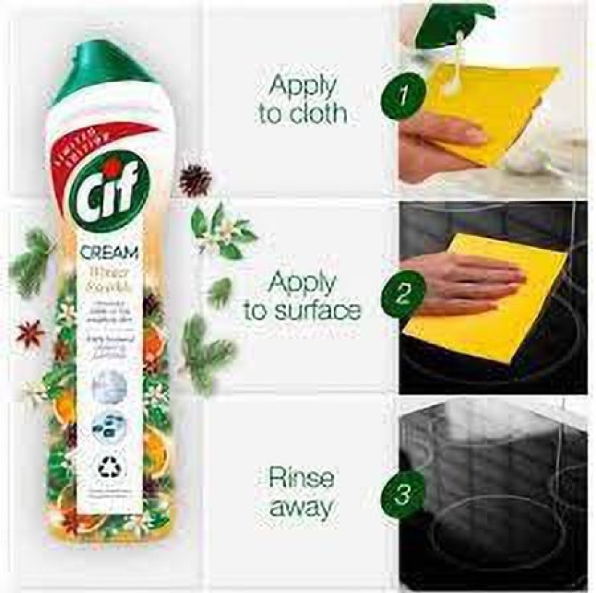 Cif Multi Purpose Cream Cleaner 500ml - Winter Sparkle Kitchen Cleaner  Price in India - Buy Cif Multi Purpose Cream Cleaner 500ml - Winter Sparkle  Kitchen Cleaner online at